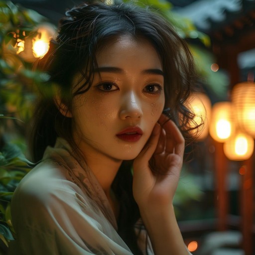 杭州女主播，一抹溫柔，淚光中的感動