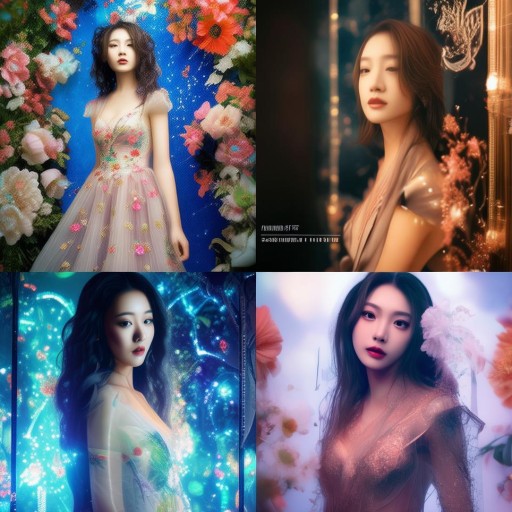鏡中花·語界新顏，騰訊女主播張婭楠的魅力寫真集賞析