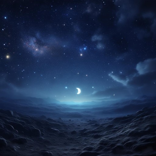 月芽的溫柔曝光，夜空中的秘密探索
