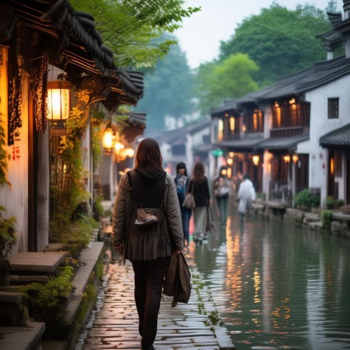 柯橋探秘，江南水鄉(xiāng)的時(shí)尚與古韻交織之旅