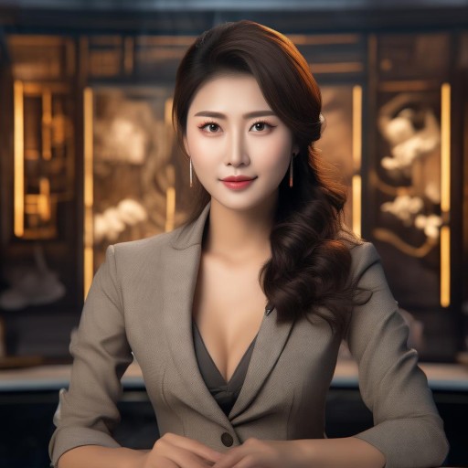 央視3套女主播，智慧與魅力的璀璨綻放