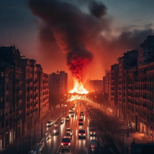 天津今夜未眠，火光中的城市——天津著火事件深度解析