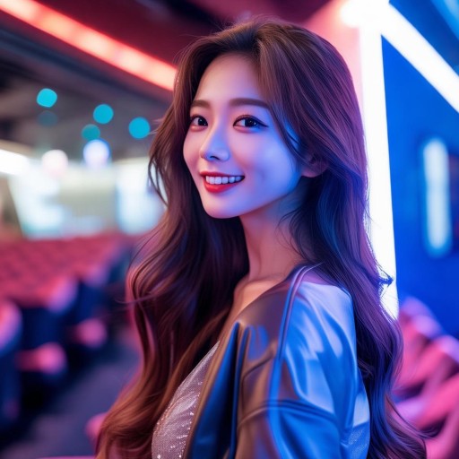 韓國女主播姬素在極速影院中的魅力綻放