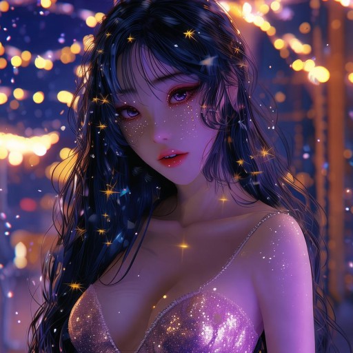 璀璨星光下的獨(dú)特魅力，虎牙女主播金