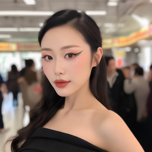 公共場合女主播的化妝藝術(shù)，美麗與尊重的微妙平衡