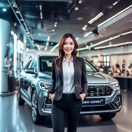 已按要求生成1個簡潔標題，，互聯(lián)網(wǎng)時代廣東賣車女主播，汽車銷售新勢力崛起