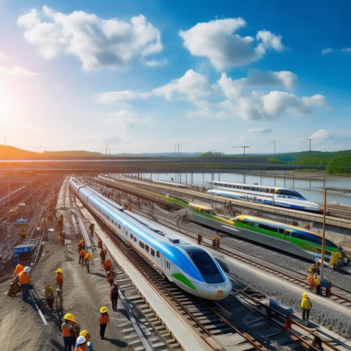 臨淮高鐵建設(shè)提速，2025年通車目標(biāo)有望實現(xiàn)