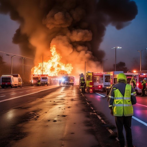 高速公路爆炸事故，救援動態(tài)與安全防范提示