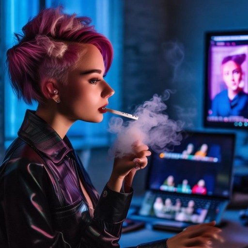 女主播直播抽煙引爭議，平臺規(guī)范與網(wǎng)紅形象如何取舍？