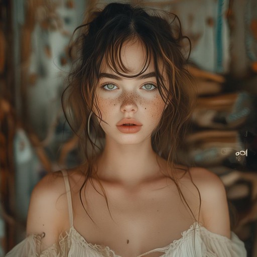 時(shí)尚與力量交織，皮夾克女主播的颯爽英姿