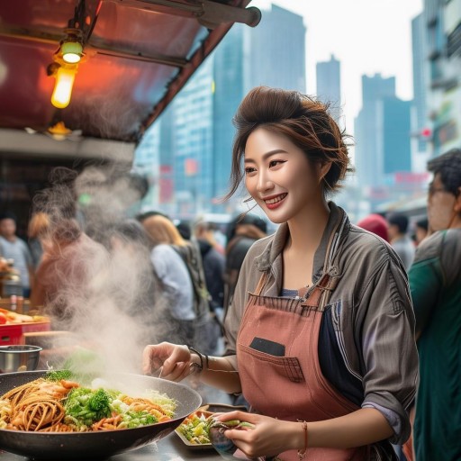 深圳抖音美食女主播，城市風味與烹飪藝術的浪漫碰撞