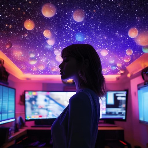 直播間的璀璨星河，女主播與小視頻的流量密碼解析