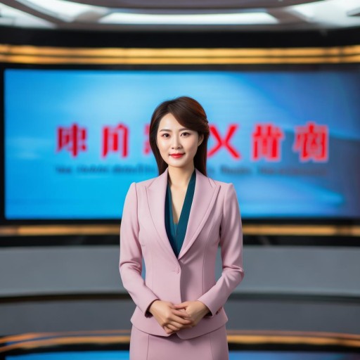 法治在線女主播，央視13臺(tái)法治聲音的優(yōu)雅傳遞者