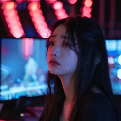 騰訊女主播吳迪直播淚崩，光鮮背后的脆弱誰能懂？