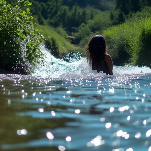 流水的清澈，一場靈魂與自由的對白