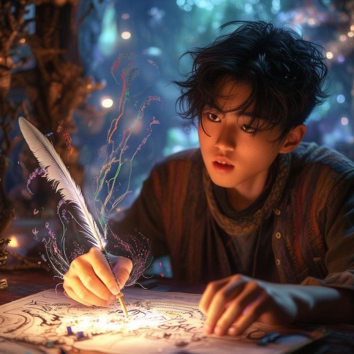 筆尖編織奇妙世界，李明與他的文字魔法