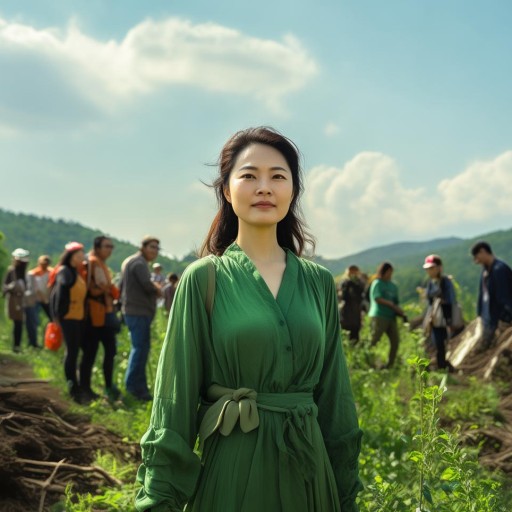 何巧女環(huán)保慈善新動態(tài)，開啟公益新篇章