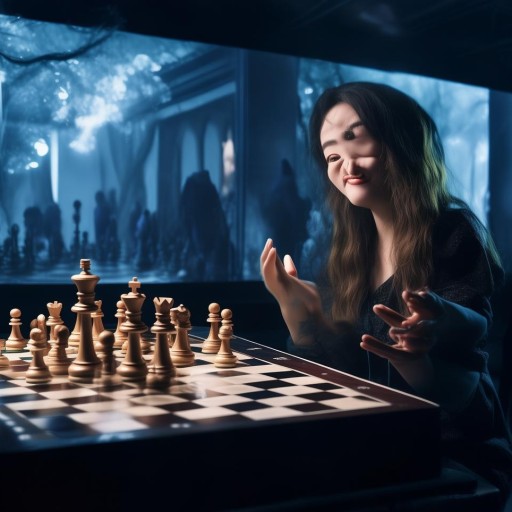 安華象棋解說女主播，鏡頭背后的象棋魅力使者
