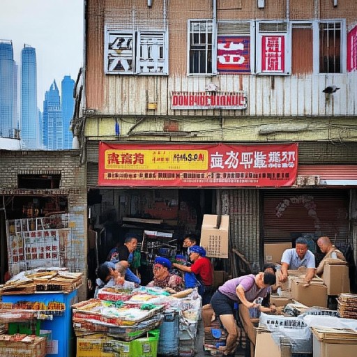 動(dòng)批天樂市場升級(jí)搬遷倒計(jì)時(shí)，商戶去向引關(guān)注