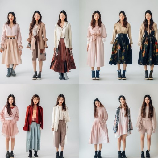 韓國(guó)女主播穿搭教學(xué)，時(shí)尚靈感與實(shí)用搭配技巧一網(wǎng)打盡
