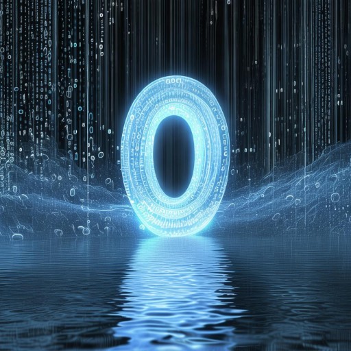 數(shù)字0的隱喻，水流中的虛無與信息時代的象征