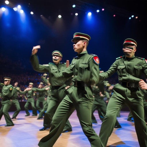 為，軍訓(xùn)匯演驚艷出圈，當(dāng)迷彩青春遇見(jiàn)靈動(dòng)舞姿（理由，1. 匯演更準(zhǔn)確描述軍訓(xùn)演出場(chǎng)景；2. 驚艷出圈體現(xiàn)傳播效果；3. 迷彩青春呼應(yīng)軍訓(xùn)特質(zhì)；4. 靈動(dòng)舞姿突出舞蹈亮點(diǎn)，整體更簡(jiǎn)潔有力且具傳播性）
