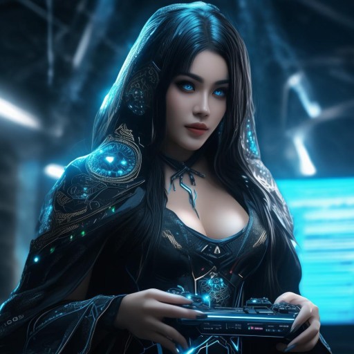 暗夜女王，技術(shù)與魅力交織的LOL電競女神