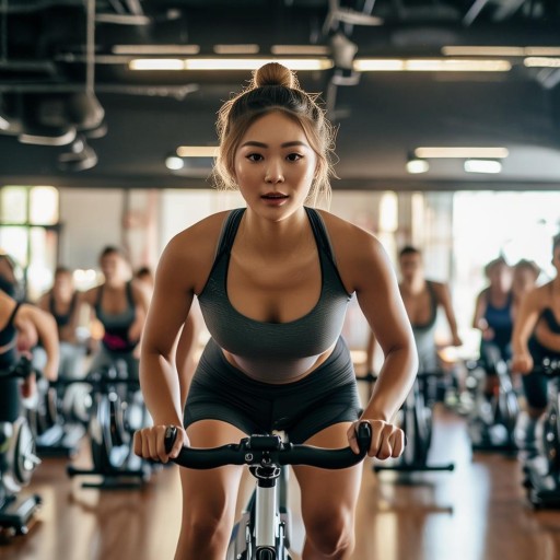 從直播間到健康生活，女主播桑桑的動(dòng)感單車蛻變之旅