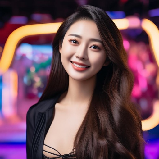 愛(ài)奇藝女主播，顏值與才華的雙重魅力綻放