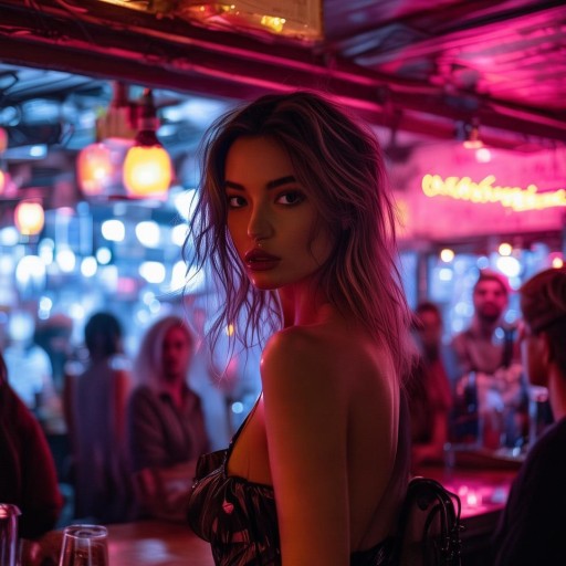 美女主播酒吧夜拍引爭議，生活分享還是博眼球？