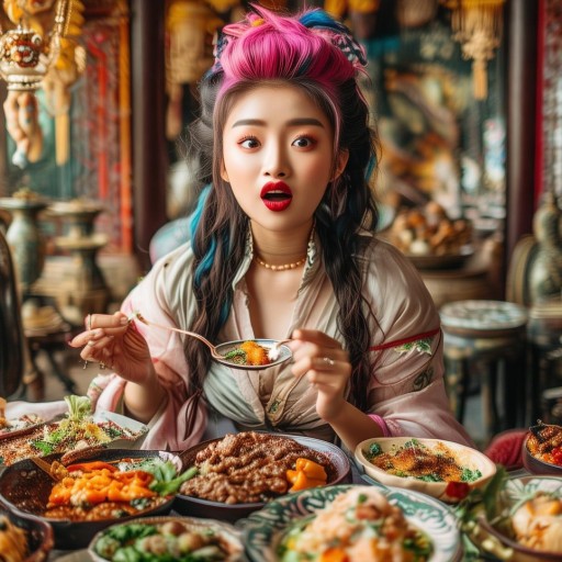 頂級吃播魂穿瘦馬？靠狂吃逆襲成古代白富美！