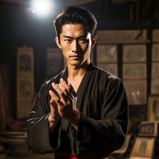 武術(shù)世家傳承者楊俊毅，家世背景揭秘，自幼習(xí)武鑄就熒幕傳奇