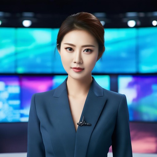騰訊新聞女主播，詮釋知性與專業(yè)的獨(dú)特魅力