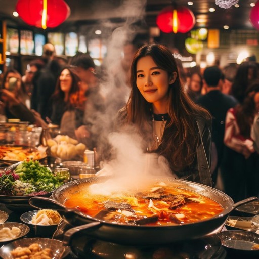 當(dāng)美國女主播遇上中國火鍋，一場火辣的文化碰撞