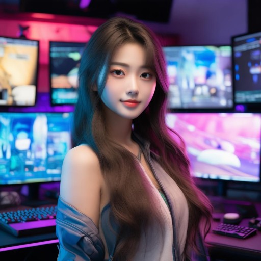 揭秘游戲圈新晉女神，永恒之巔美女主播的煉成之路
