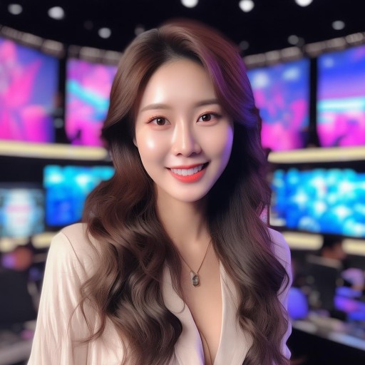 鄭美平，韓國女主播的線上魅力與影響力