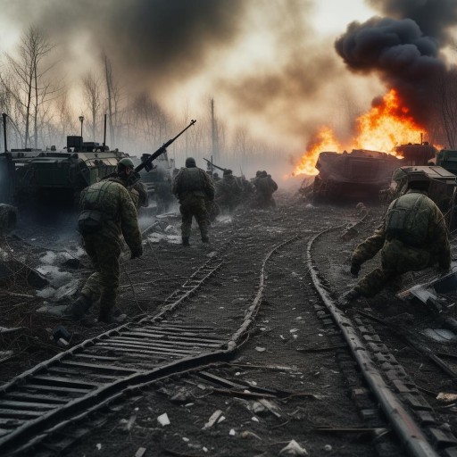 軍事沖突，東部戰(zhàn)線激化，俄軍攻勢(shì)加劇