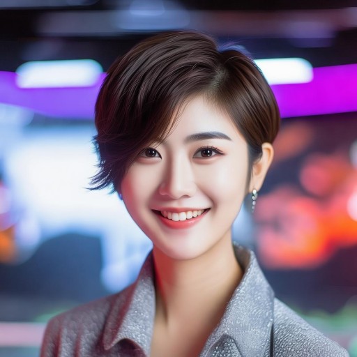 快手山東短發(fā)美女主播，魅力與實(shí)力的雙重綻放