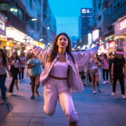 江蘇街頭戶外女主播跳舞，流量狂歡與城市管理的邊界之爭
