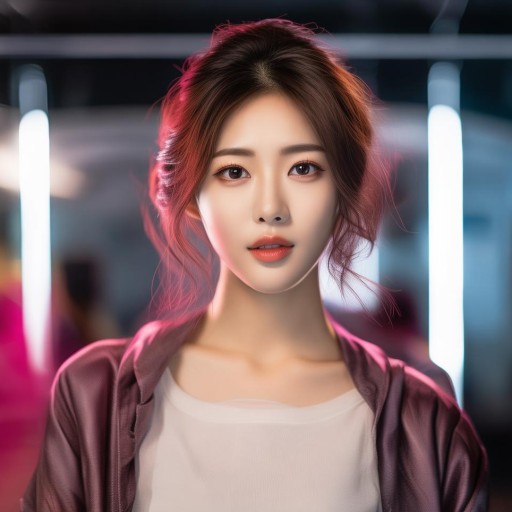 韓國美女主播寫真秀，時(shí)尚與魅力的完美交匯