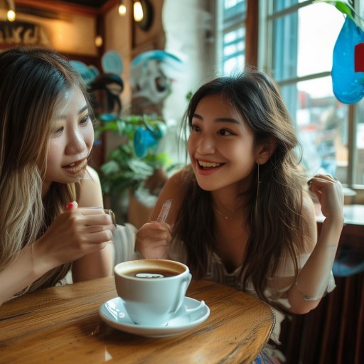 雙女主播的暗戀游戲，當(dāng)她的美瞳掉進(jìn)我咖啡杯