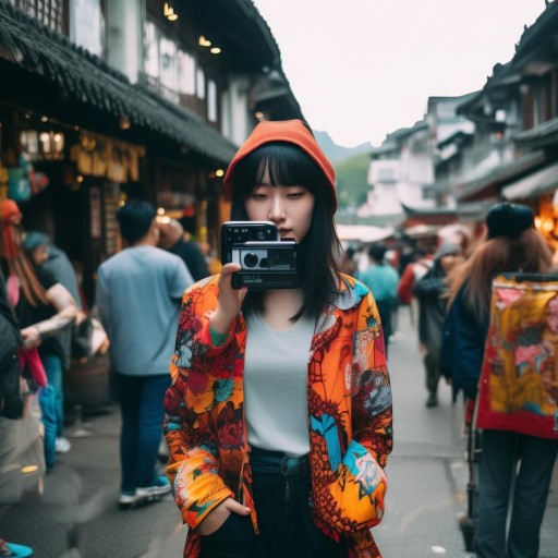 桂林街頭女主播現(xiàn)象，街頭直播與圖片下載的背后