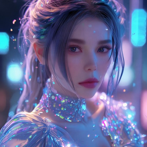 迦娜女主播的畫手，藝術(shù)與虛擬形象的完美融合