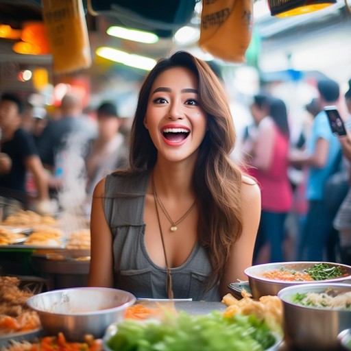 美女主播的越南美食之旅，吃飯視頻火爆全網背后的故事