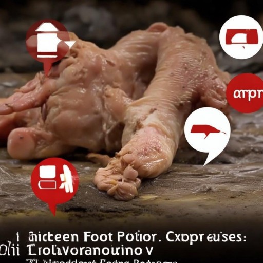 雞爪照片曝光引發(fā)熱議，食品安全背后的真相