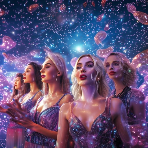 星之聯(lián)的女主播們，她們?nèi)绾斡寐曇酎c(diǎn)亮星空？