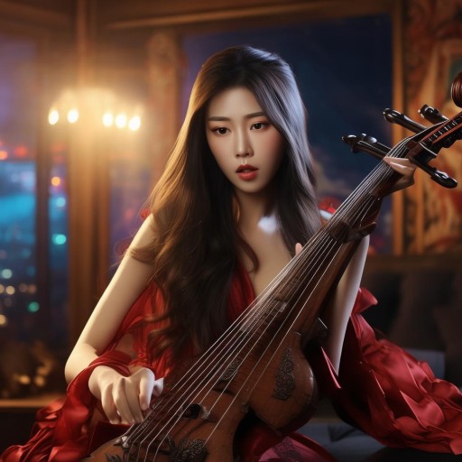 驚艷全網(wǎng)！這位女主播拉二胡的圖片為何引爆社交媒體？