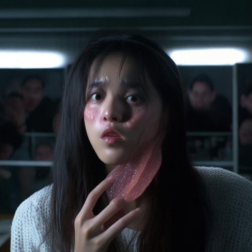 震驚！女主播直播擠痘痘竟擠出活蟲！觀眾驚呼太嚇人