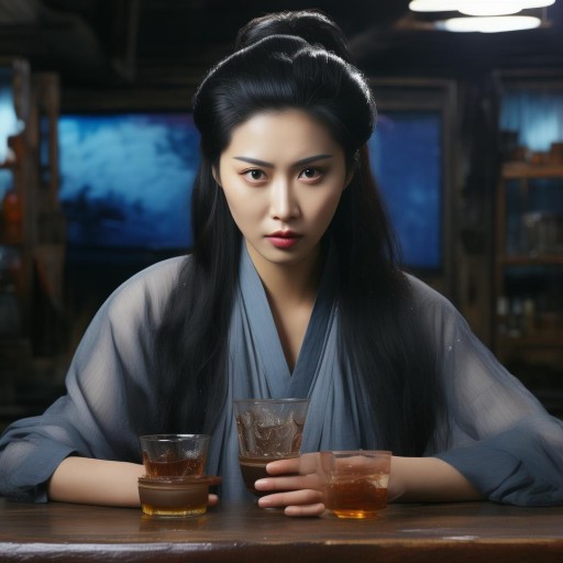 白酒女神直播翻車？看她連干三杯高度酒的硬核回應！
