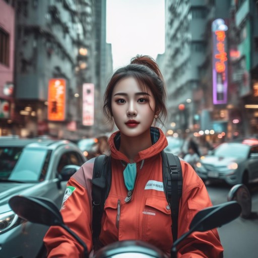 當(dāng)抖音女主播跨界送外賣，一場關(guān)于流量與生活真實性的討論